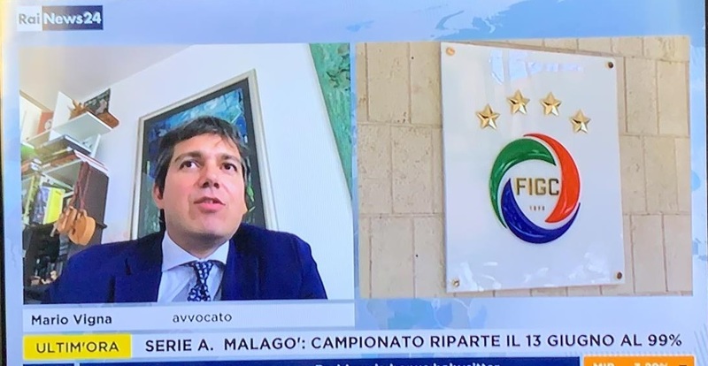 Lawyer Mario Vigna interviewed by Rai News 24