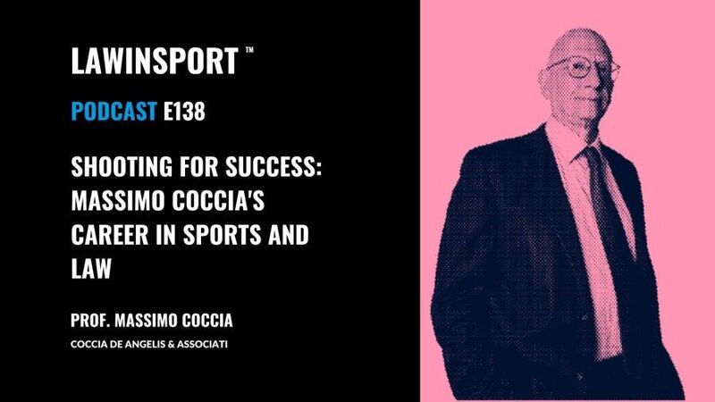 El profesor Massimo Coccia entrevistado por LawInSport
