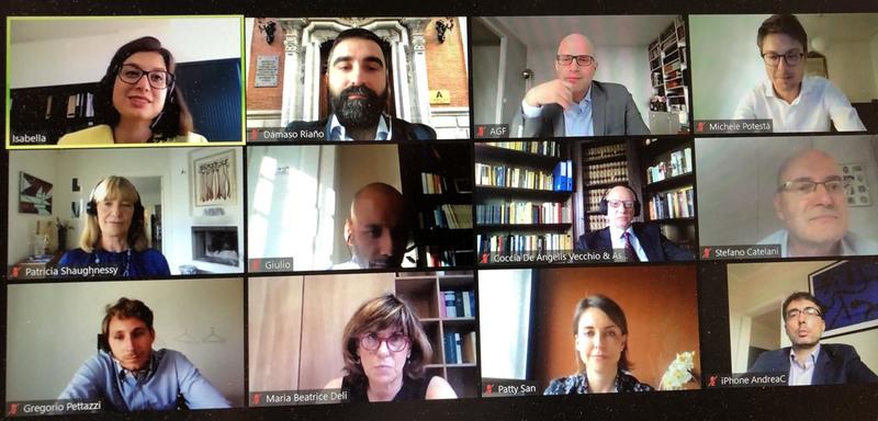 El profesor Massimo Coccia, presidente honorario del Capítulo italiano en el Club Español del Arbitraje, organizó e intrdujo el seminario web de CEA Italia sobre el Código de buenas prácticas de arbitraje