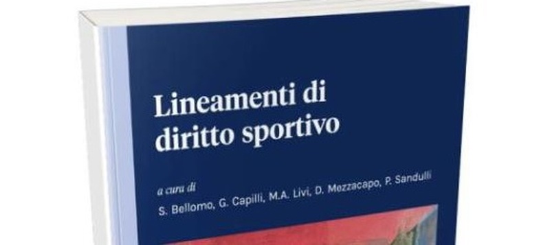 Presentazione del manuale "Lineamenti di diritto sportivo"
