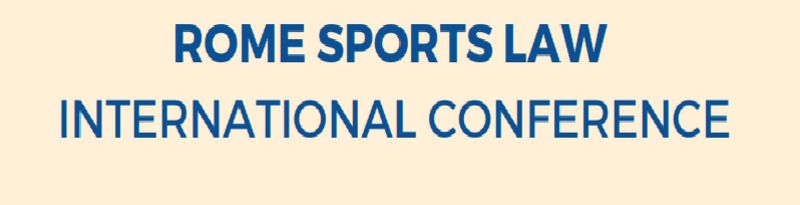 Il professor Massimo Coccia sarà presente come relatore alla prossima Rome Sports Law International Conference