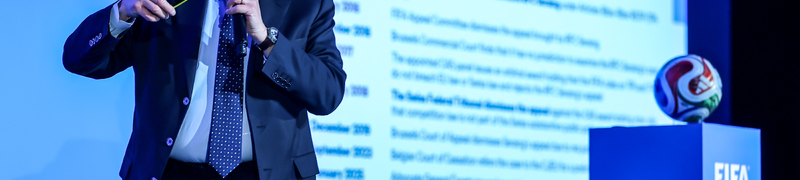 Il professor Coccia ha partecipato al convegno FIFA Football Law Annual Review 2026
